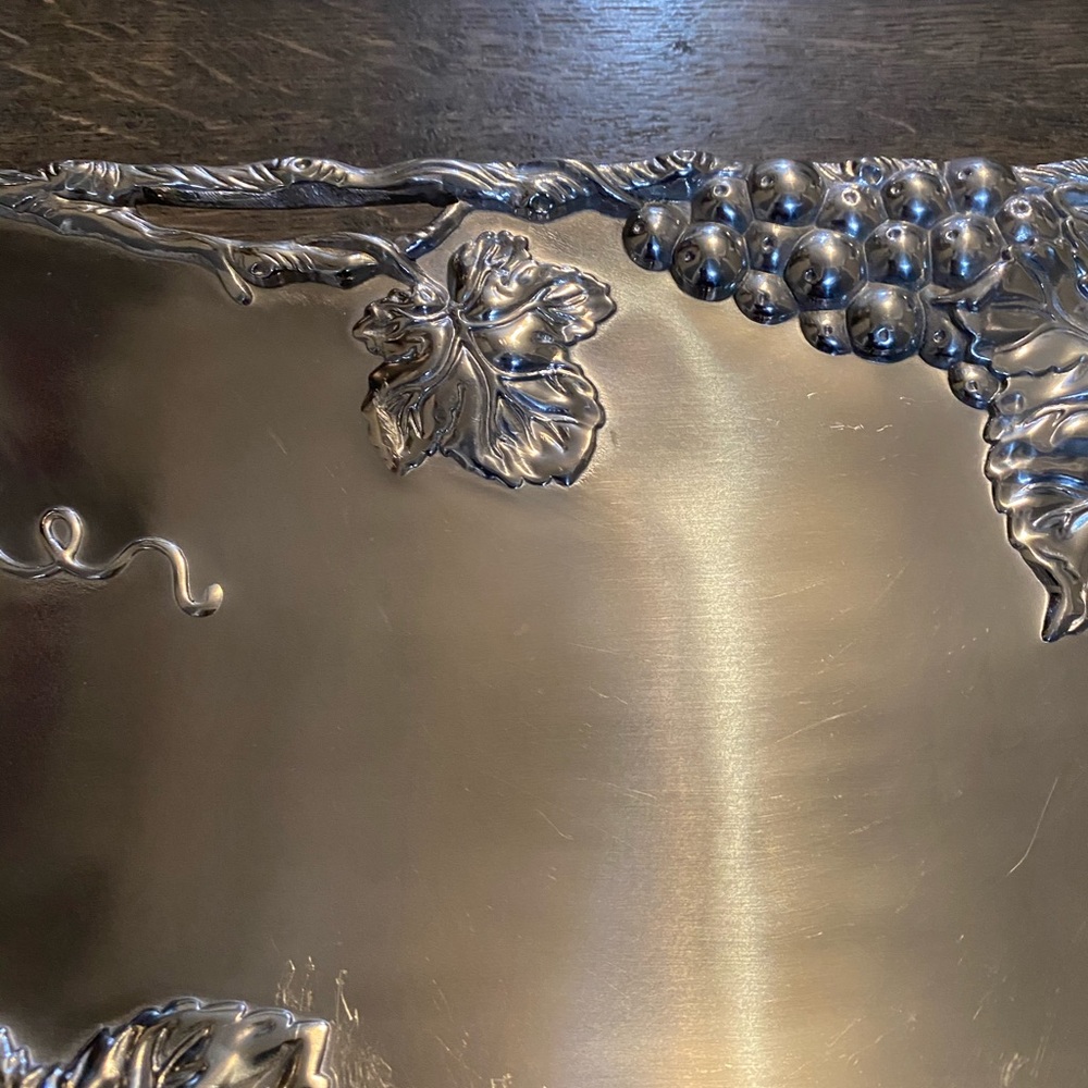 Arthur Court Oblong Grape Tray - Picture 3 of 13